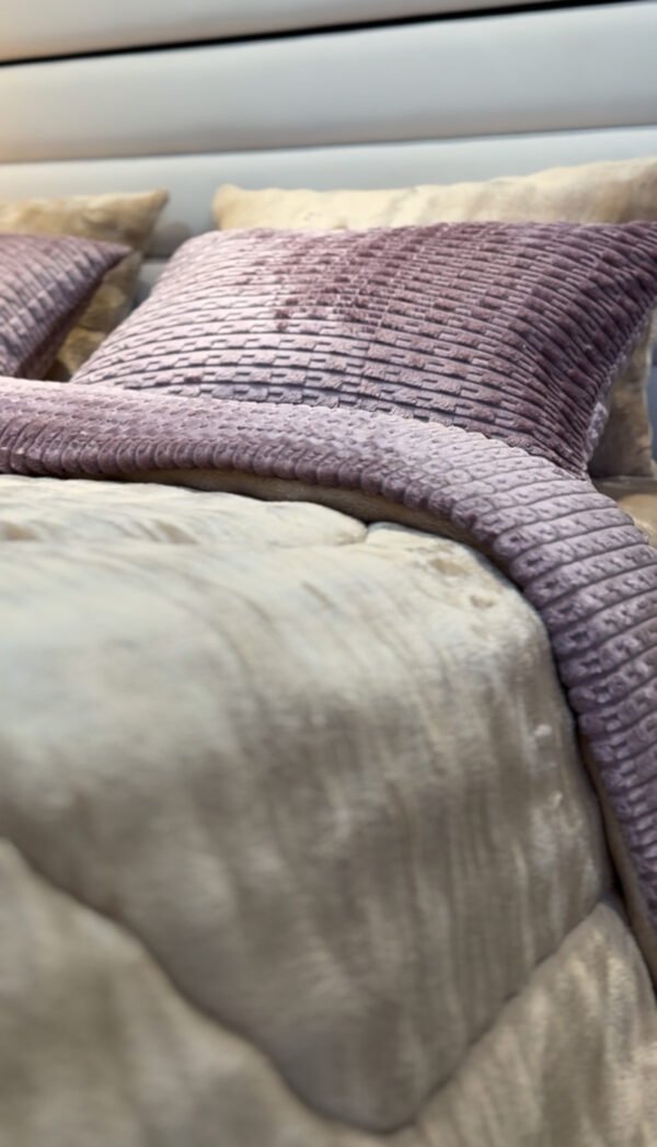 Couvre-lit Polaire 2 Places  –  Songe Violet