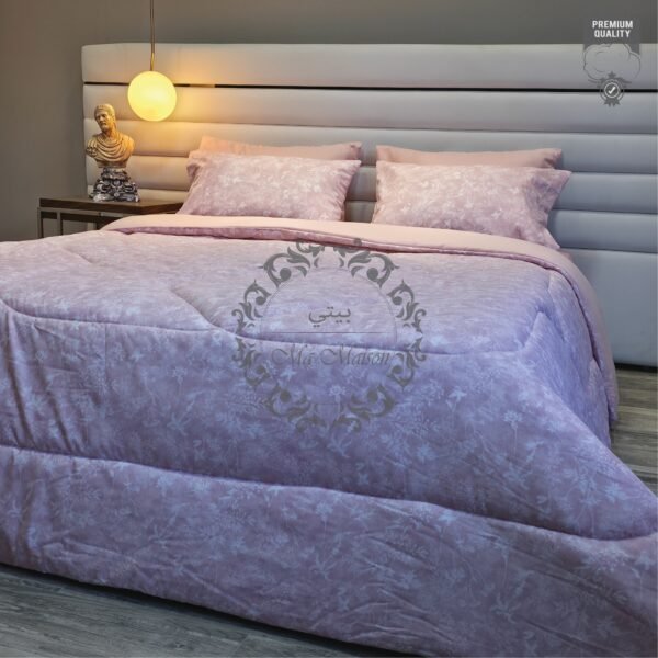 Couette 2 Places Rêve Lilas – Douceur Botanique