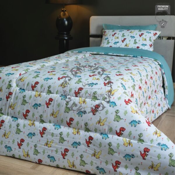28 Couette 1 Place Dino Aventure – Collection Enfant