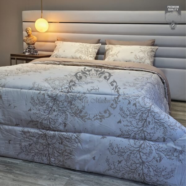 31 Couette 2 Places Oiseaux sur la Brume – Édition Douceur