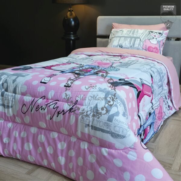 5 Couette 1 Place Pink Dot NYC – Tendance Jeune & Stylée