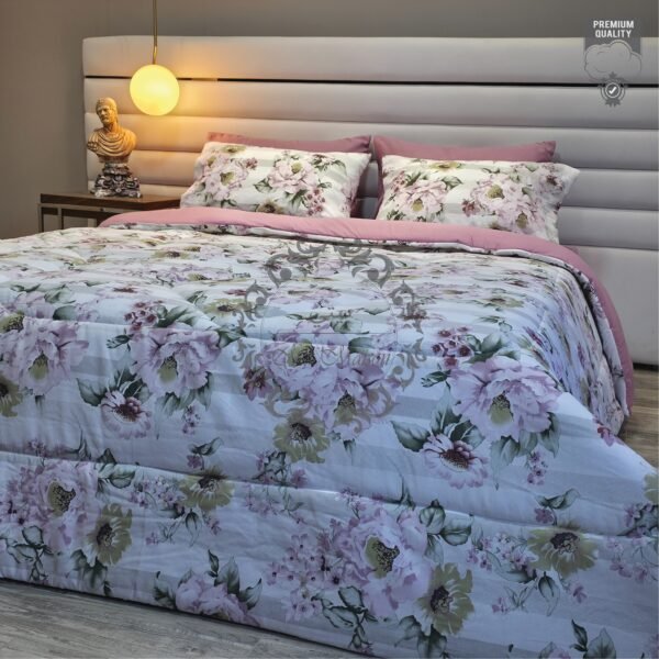 8 Couette 2 Places Jardin de Pétales – Élégance Florale