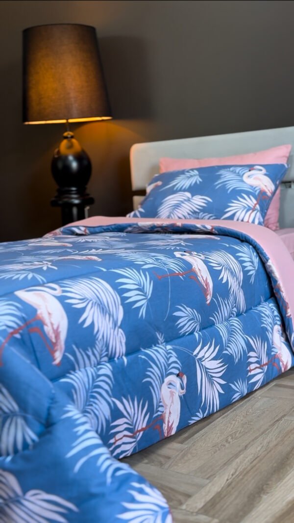 Couette 1 Place Flamingo Chic – Douceur Paradisiaque