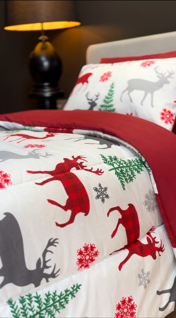 IMG_5255 Couette 1 Place Flocon & Sapin – Collection Noël
