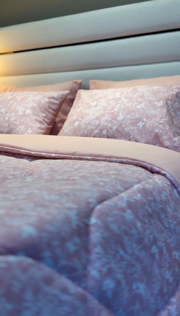 Couette 2 Places Rêve Lilas – Douceur Botanique