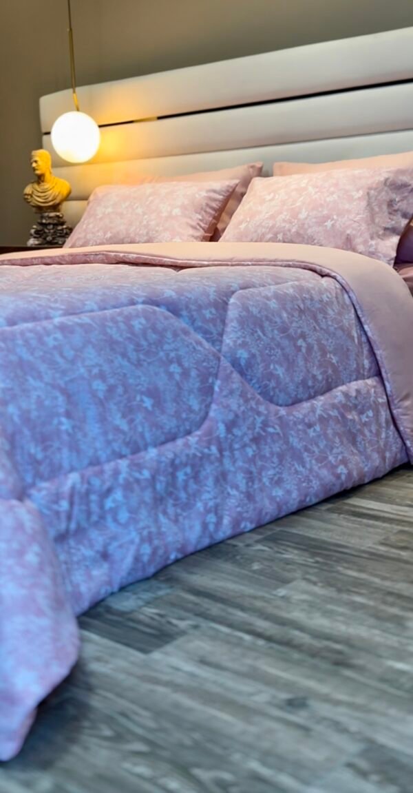 Couette 2 Places Rêve Lilas – Douceur Botanique