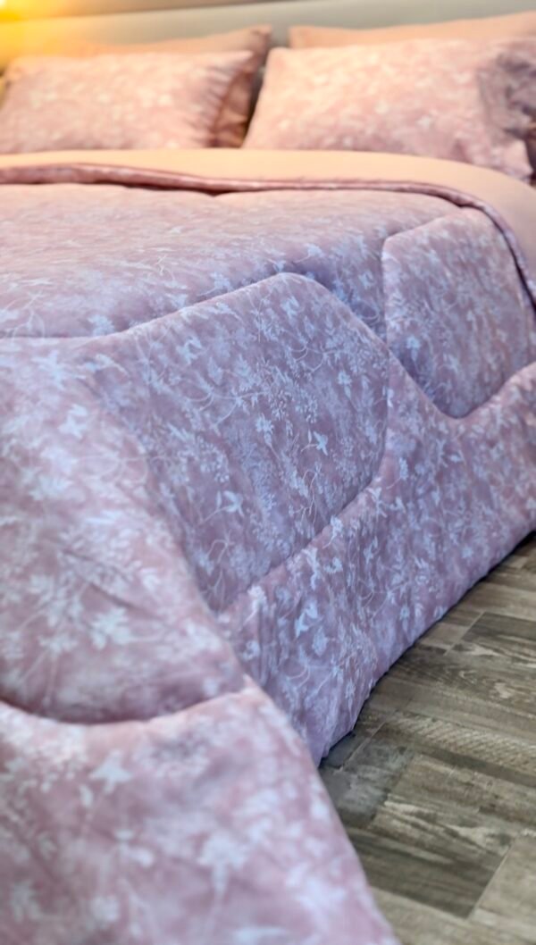 Couette 2 Places Rêve Lilas – Douceur Botanique