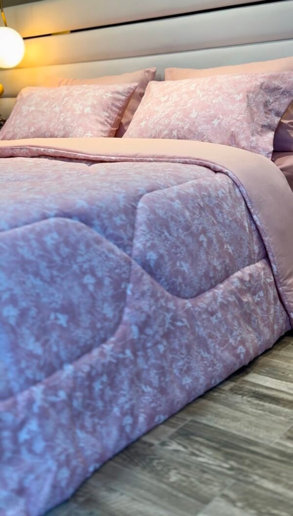 Couette 2 Places Rêve Lilas – Douceur Botanique
