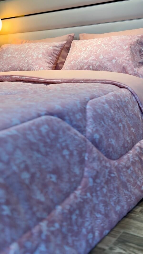 Couette 2 Places Rêve Lilas – Douceur Botanique