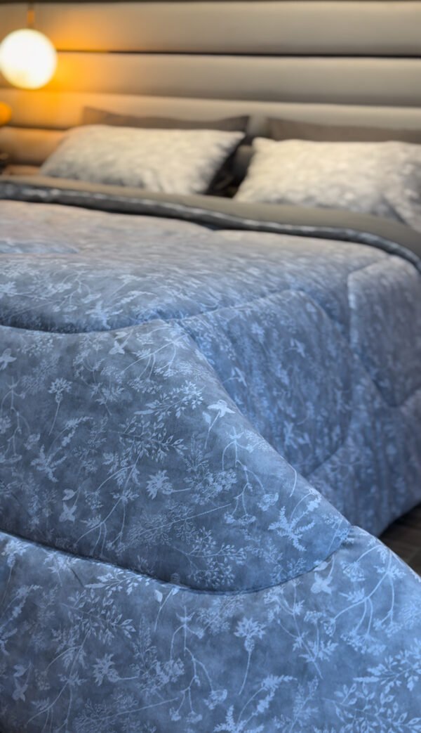 Couette 2 Places Motif Botanique – Brise de Lavande