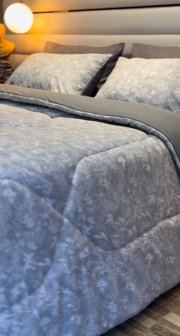 Couette 2 Places Motif Botanique – Brise de Lavande