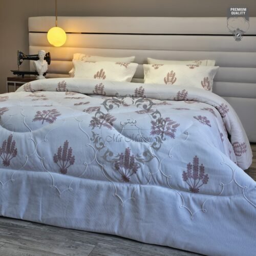 Capture d’écran 2026-02-14 113856 Couvre-lit Piqué Haut de Gamme – Lavande Élégante