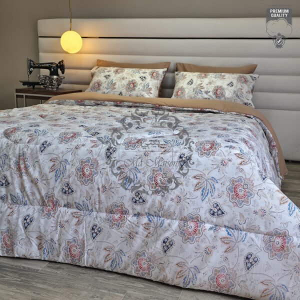 Couette 2 Places – Jardin Paisley Élégant