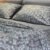 Parure de Lit 6 Pièces – Gris Floral Élégance Moderne