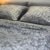 Parure de Lit 6 Pièces – Gris Floral Élégance Moderne