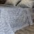 Parure de Lit 6 Pièces – Gris Floral Élégance Moderne
