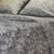 Parure de Lit 6 Pièces – Gris Floral Élégance Moderne