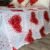 Parure de Lit 6 Pièces – Romance Étoilée Cœurs Rouges