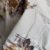 Parure de Lit 6 Pièces – Fleurs Élégantes Beige & Crème