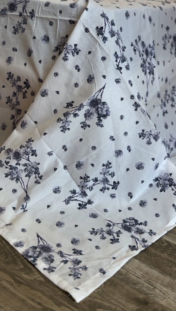 IMG_7598 Parure De Lit Taies à Volant – Douceur Florale Bleu