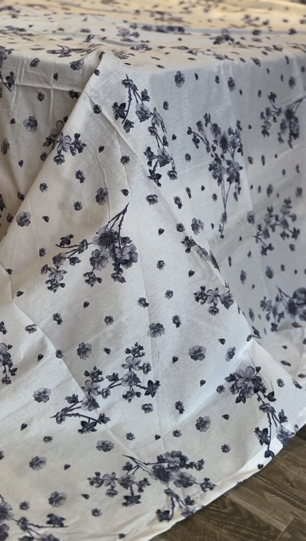 IMG_7599 Parure De Lit Taies à Volant – Douceur Florale Bleu