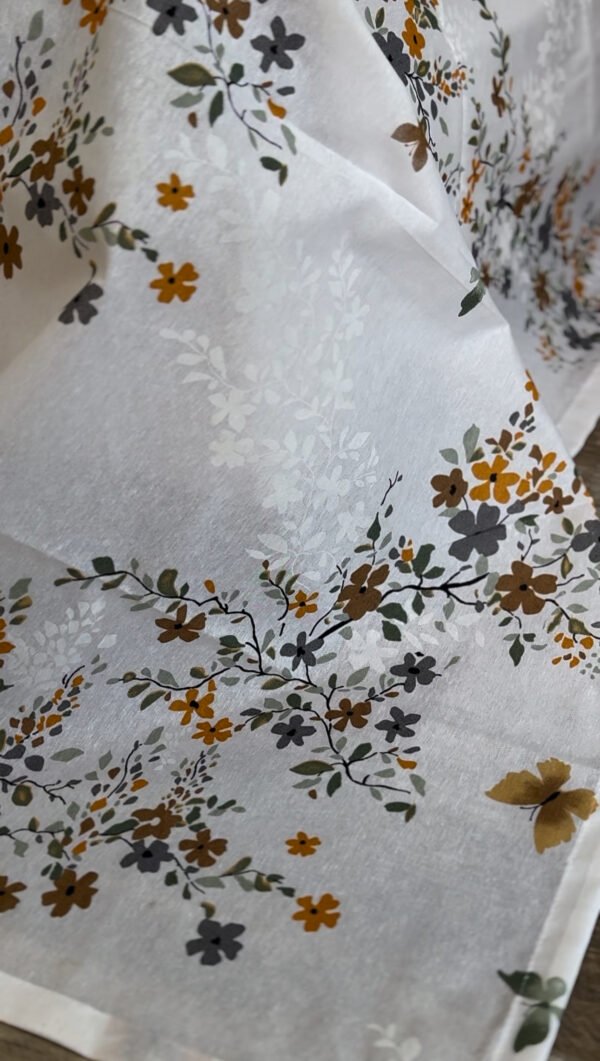 Parure de Lit Floraison d’Automne – Élégance Botanique