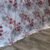 Parure de Lit Élégance Florale – Feuillage Burgundy & Gris