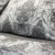Parure de Lit Élégance Baroque – Gris Perle & Blanc