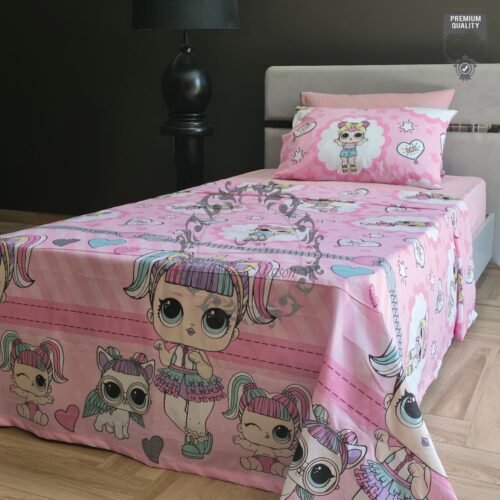 Parure de Lit LOL Surprise – Rêve Rose et Licorne Magique