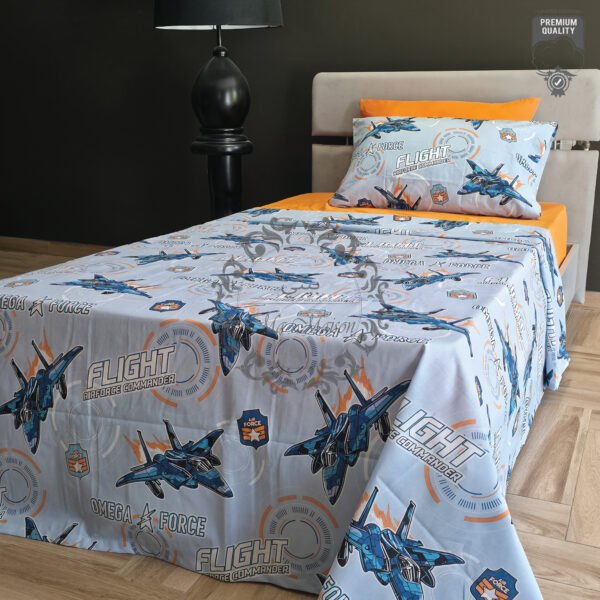 Parure de Lit Aviation – Jet Moderne Dynamique