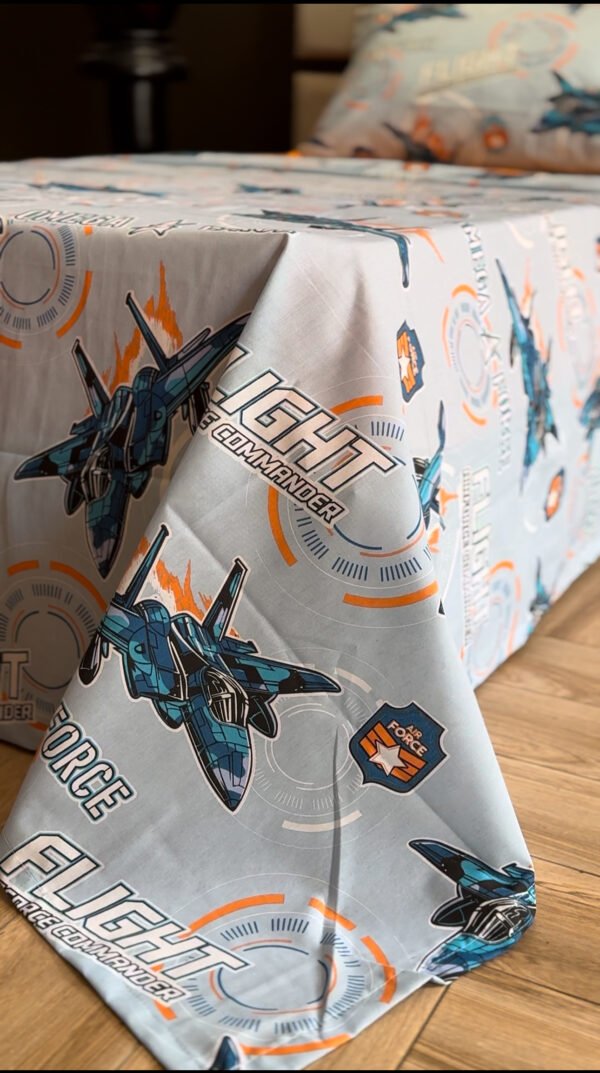 Parure de Lit Aviation – Jet Moderne Dynamique