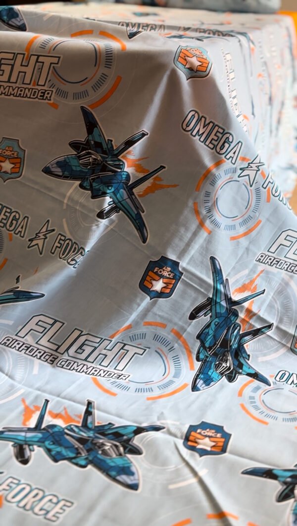 Parure de Lit Aviation – Jet Moderne Dynamique