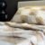 Parure de Lit Ondes Minérales – Beige Sable & Brun Taupe