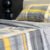 Parure de Lit Épure Graphique – Gris Soleil Urbain