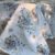 Parure de Lit Jardin de Papillons – Bleu Brume & Fleurs d’Or