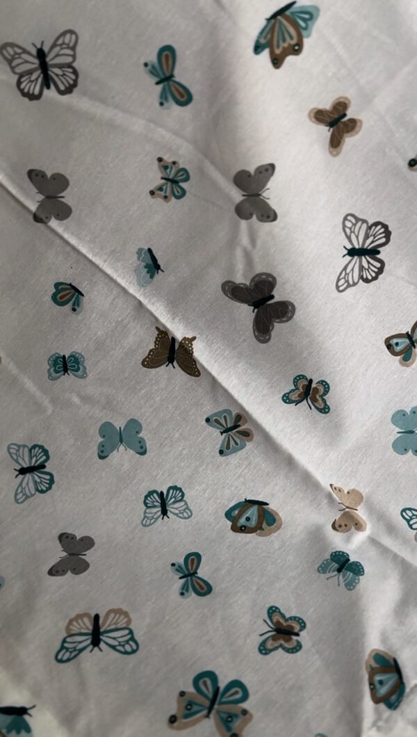 Parure de Lit Papillon Bleu – Douceur Aérienne