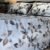 Parure de Lit Feuillage d’Automne – Blanc Gris Brun