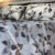 Parure de Lit Feuillage d’Automne – Blanc Gris Brun