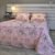 19 Parure de Lit Rosée Vintage – Bouquet Romantique Fleuri