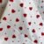 Parure de Lit Cœur Passion – Blanc Rouge Amour