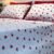 Parure de Lit Cœur Passion – Blanc Rouge Amour
