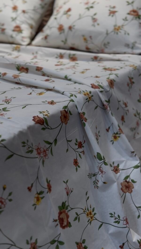 Parure de Lit Jardin d’Été – Fleurs Sauvages Pastel