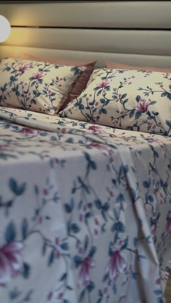 Screenshot Parure de Lit Magnolia Éclat – Rosée Florale Élégante