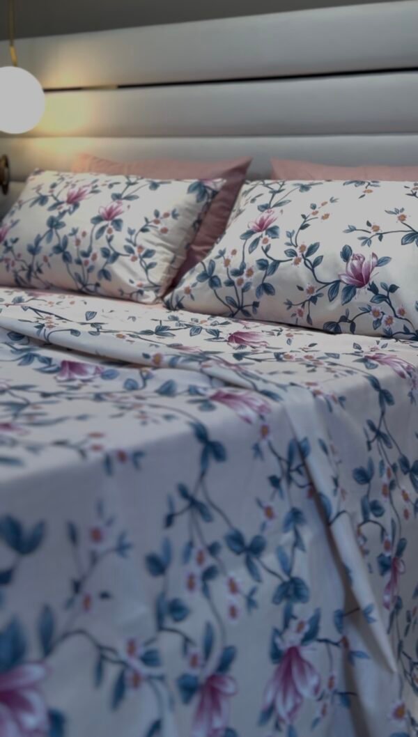 Screenshot Parure de Lit Magnolia Éclat – Rosée Florale Élégante