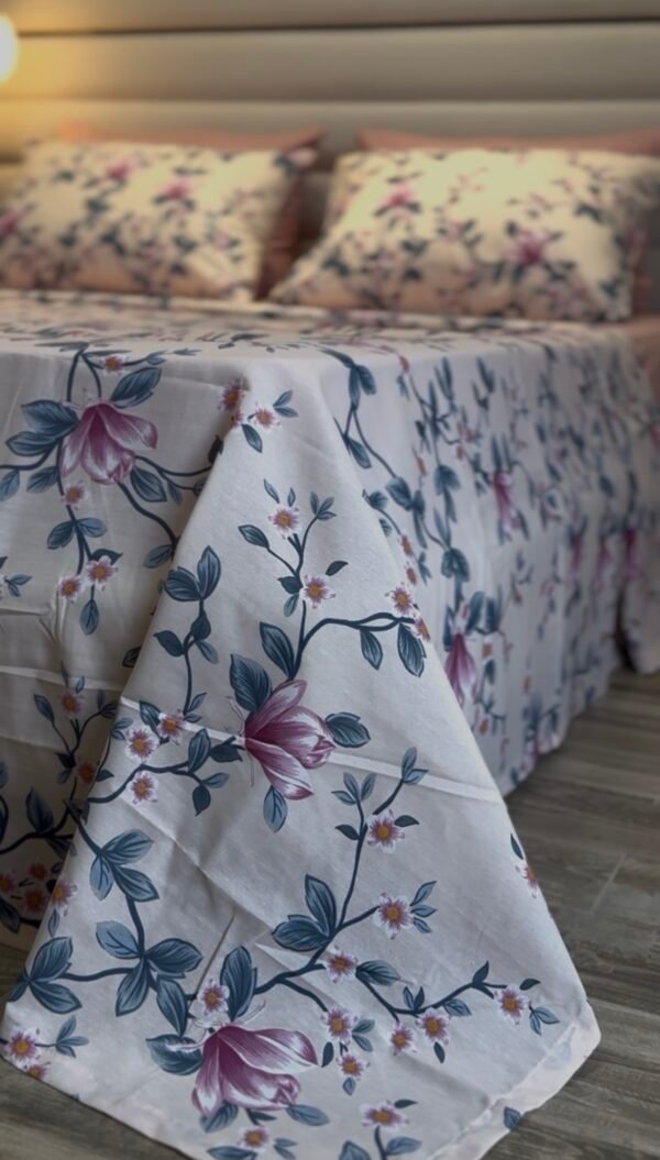 Screenshot Parure de Lit Magnolia Éclat – Rosée Florale Élégante