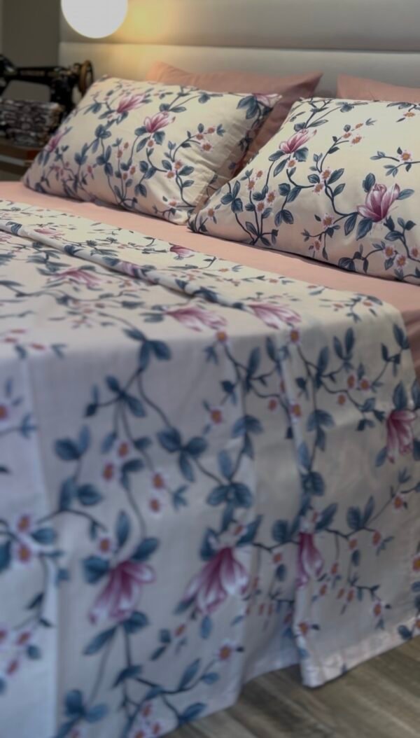 Screenshot Parure de Lit Magnolia Éclat – Rosée Florale Élégante