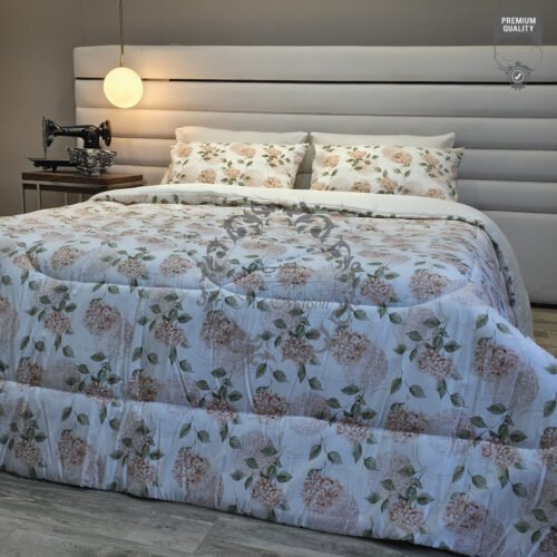 Couette 2 Places Fleurs de Printemps – Douceur Naturelle