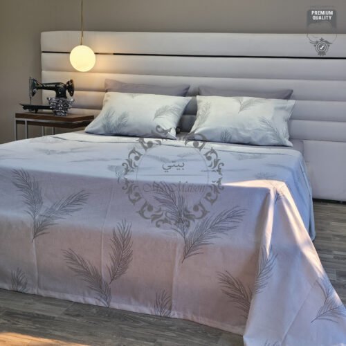 12 Parure de Lit Deux Places – 6 Pièces