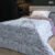 Couette Une Place et Demi – Motif Floral Mauve