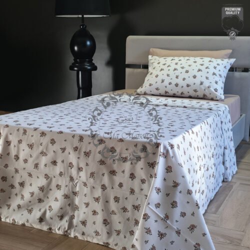 2 Parure de Lit Une Place et Demi – 4 Pièces